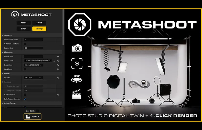 虚拟照相馆 – MetaShoot - 筱信日记