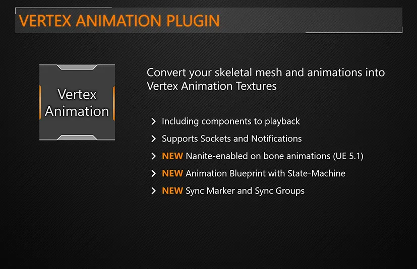 顶点动画管理器 – Vertex Animation Manager - 筱信日记