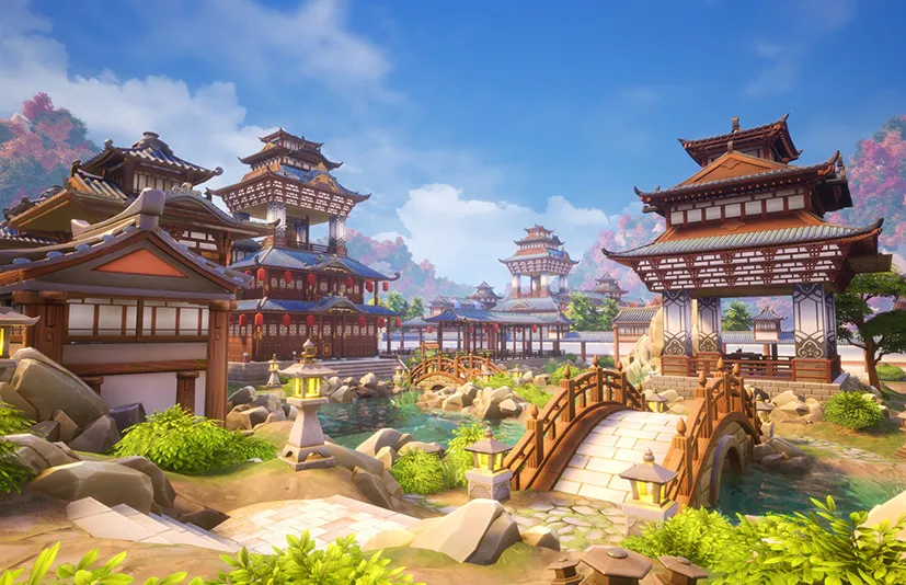 风格化中国古代建筑 – Fantasy Asian Palace Asset Pack - 筱信日记