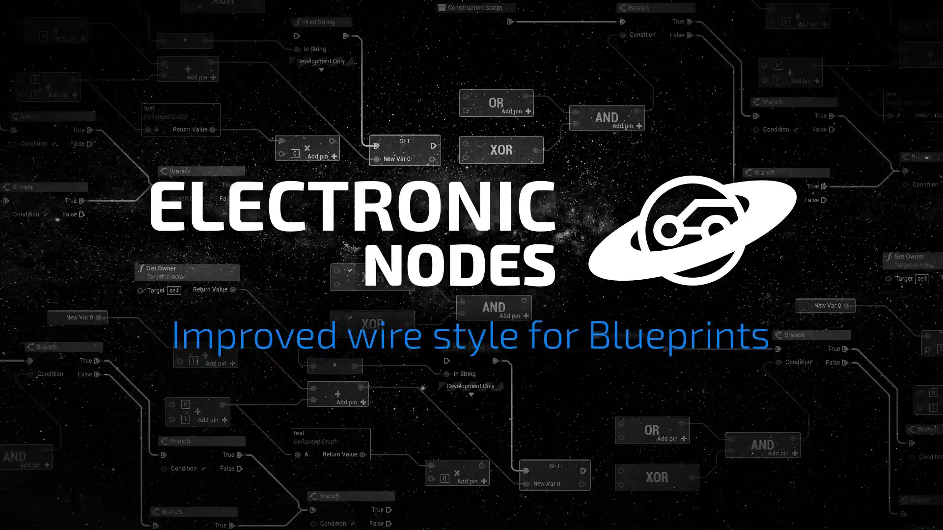 电路板式节点布局-Electronic Nodes - 筱信日记