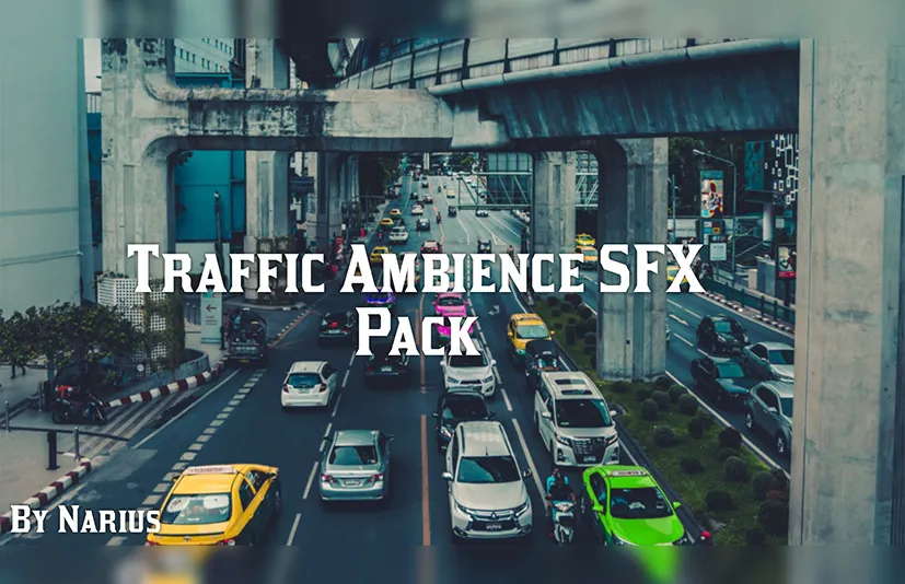 交通氛围SFX包 – Traffic Ambience SFX Pack - 筱信日记