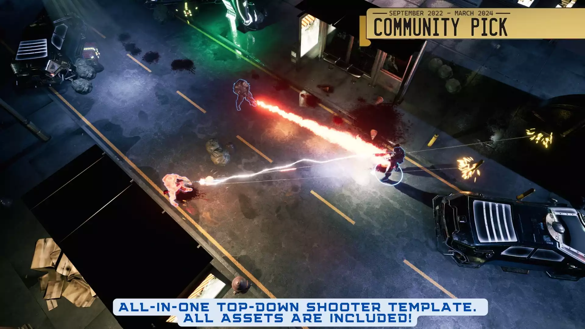 Top Down Shooter V2 – 自上而下的射击游戏V2 - 筱信日记