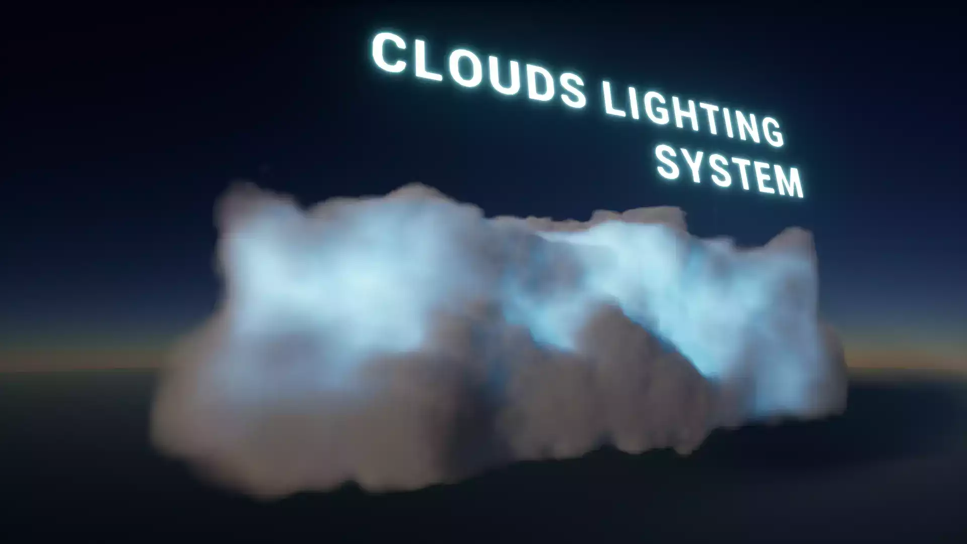 云照明系统-Clouds Lighting System - 筱信日记