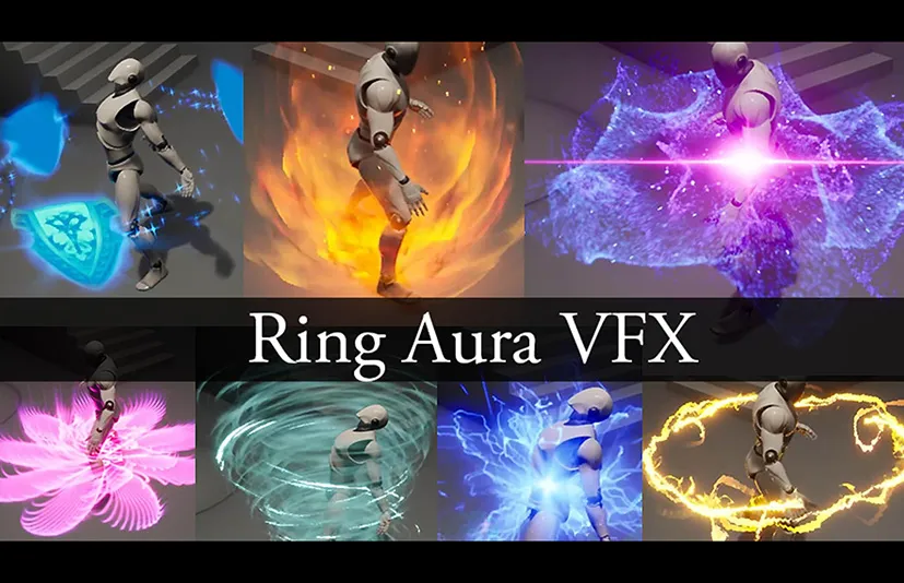 循环光环效果 – Ring Aura VFX - 筱信日记