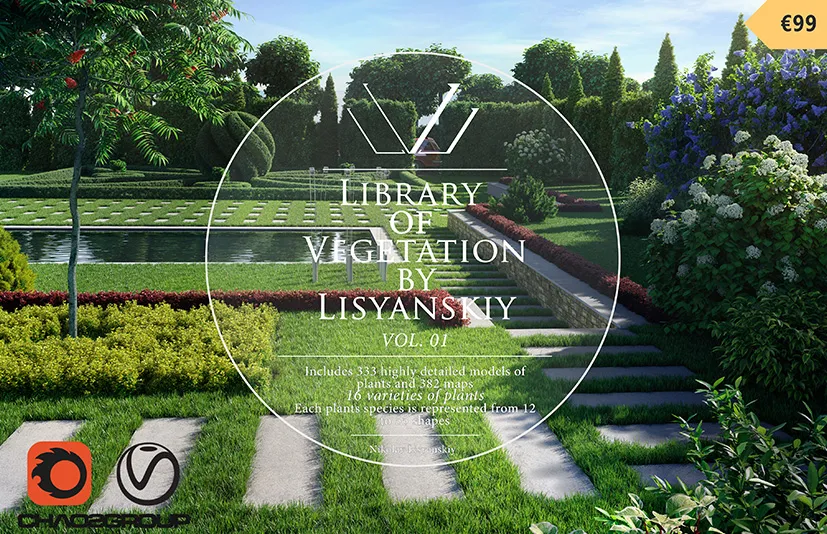 植物库 – Library of Vegetation by Lisyanskiy Vol.01 - 筱信日记