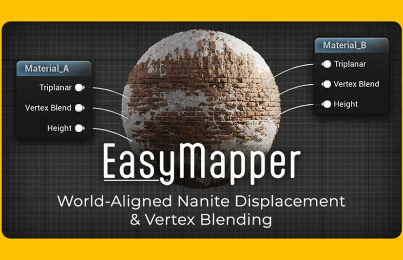 置换材质绘制器 – EasyMapper v1.2 - 筱信日记