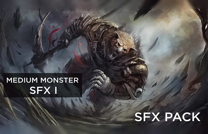 中型怪物音效包 – Medium Monster SFX 1 - 筱信日记