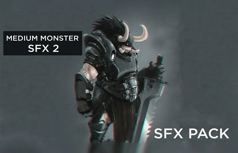 中型怪物音效 – Medium Monster SFX 2 - 筱信日记