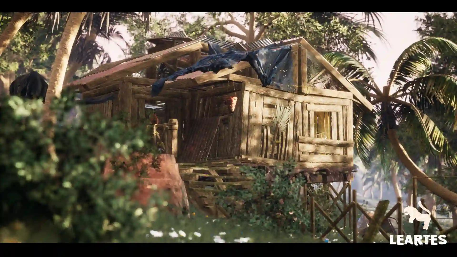 热带岛屿的废弃小屋-Abandoned Hut in Tropical Island (Survival / Post Apocalyptic ) - 筱信日记