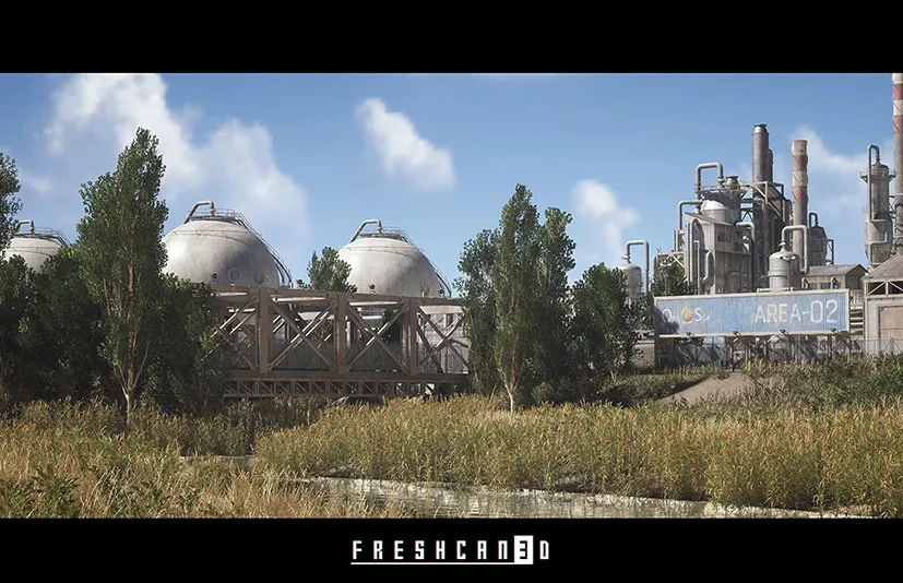 化工厂和炼油厂环境 – Chemical Plant & Refinery Environment (Modular Factory Factory Building Factory) - 筱信日记