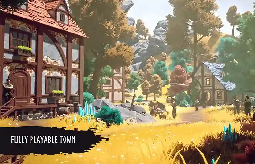 风格化的梦幻小镇 – Stylized Fantasy Town (Stylized Town, Stylized Village, Medieval Town, Village) - 筱信日记