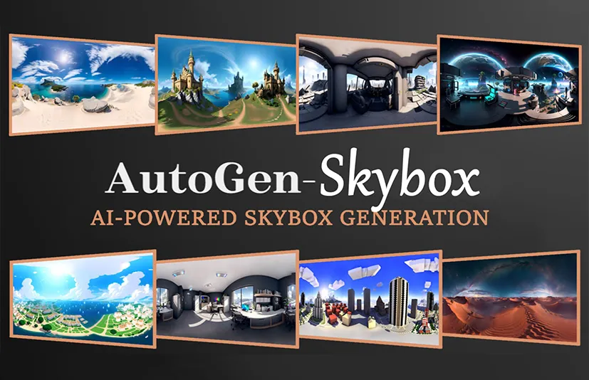 AI生成hdr天空环境工具 – AutoGen – AI Skybox - 筱信日记