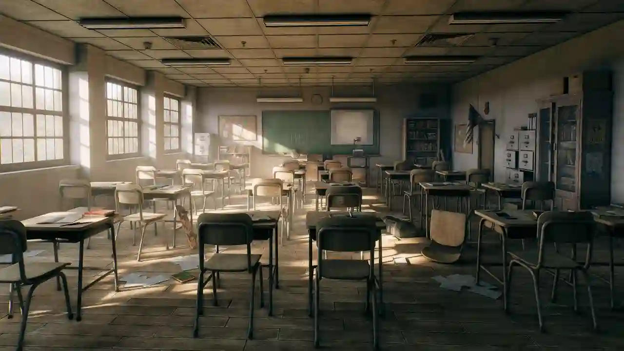 学校老旧教室-Old Classroom - 筱信日记