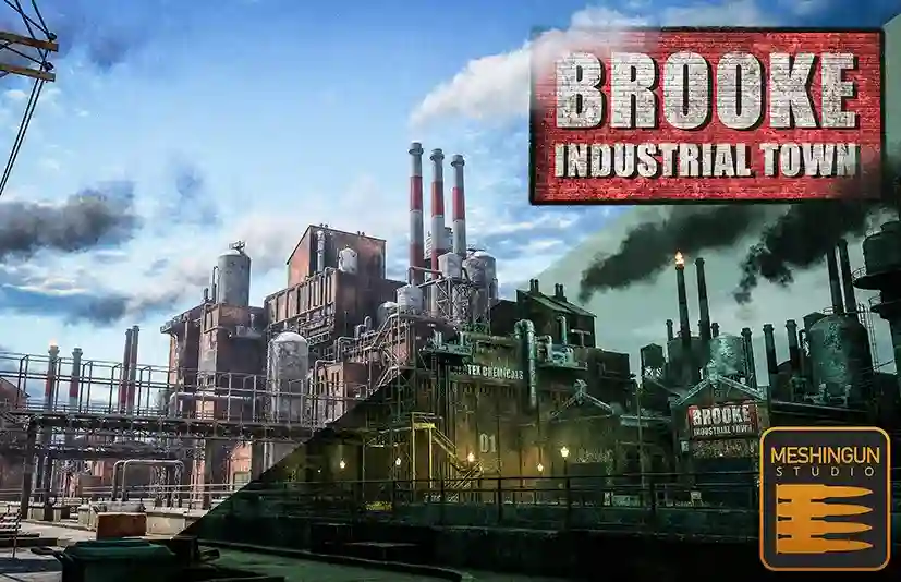 布鲁克工业城 – Brooke Industrial Town - 筱信日记