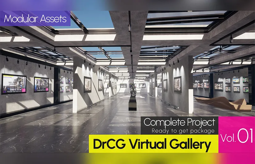 当代艺术虚拟画廊 – DrCG Contemporary Art Virtual Gallery - 筱信日记