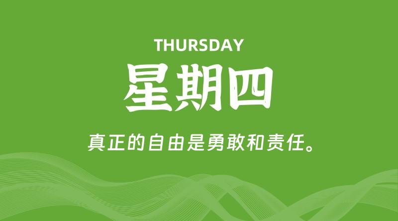 01月18日，星期四，在这里每天60秒读懂世界！ - 筱信日记