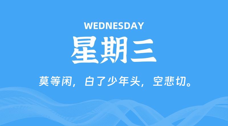 02月07日，星期三，在这里每天60秒读懂世界！ - 筱信日记