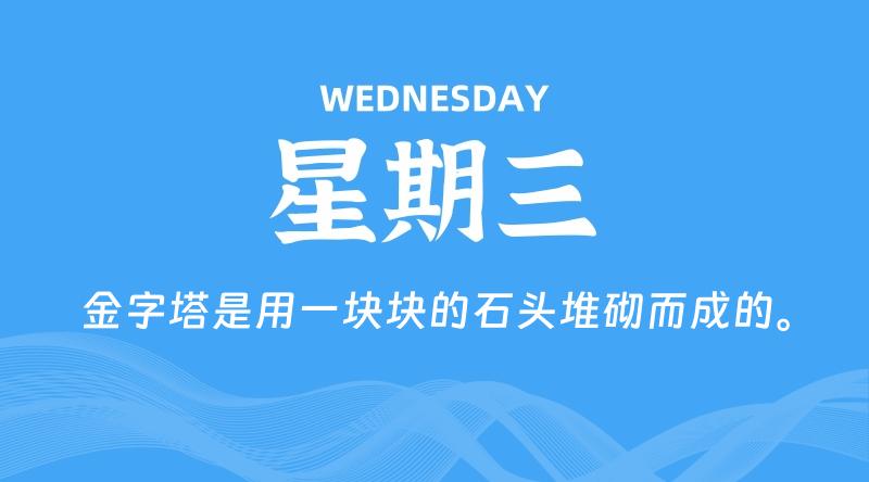 03月27日，星期三, 在这里每天60秒读懂世界！ - 筱信日记