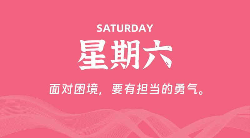 04月20日，星期六, 在这里每天60秒读懂世界！ - 筱信日记