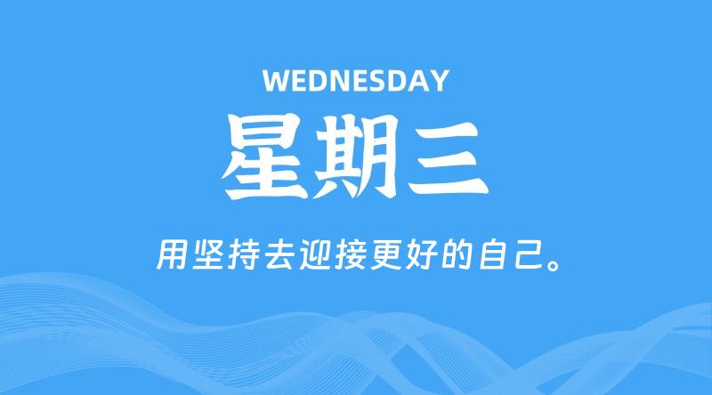 05月22日，星期三, 在这里每天60秒读懂世界！ - 筱信日记