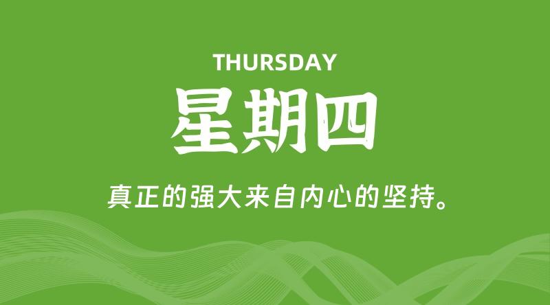 08月01日，星期四, 在这里每天60秒读懂世界！ - 筱信日记